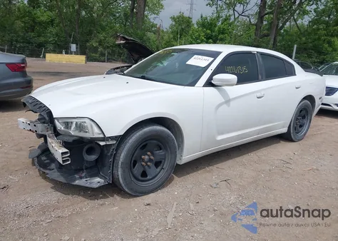 2011 Dodge Charger Police из США, поврежденный, VIN 2B3CL1CG1BH578398